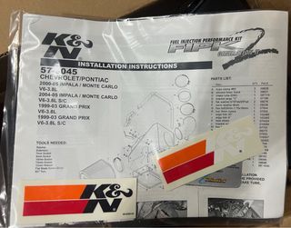 Kit Admisión K&N 63-3083