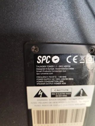 Torre de Sonido con Radio