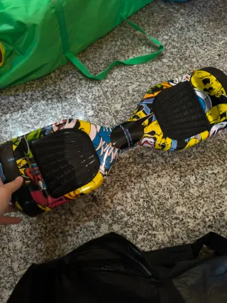 Hoverboard Graffiti ,Bluetooth y Luces