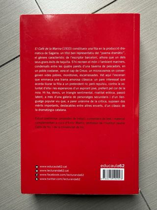 El Cafè de la Marina: Inclou recurs digital