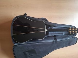 Guitarra Acústica Sigma DT-42 Nashville Negra