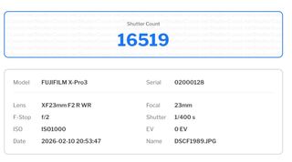 Câmera Fujifilm X-Pro3