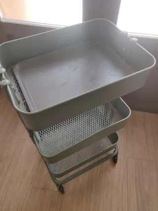 Carro organizador de 3 niveles Ikea