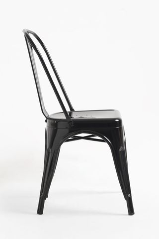 Silla Meyer Negra Metálica