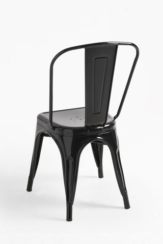 Silla Meyer Negra Metálica