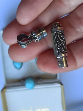 Lote Plata 925: Anillo, Pendientes y Colgante'