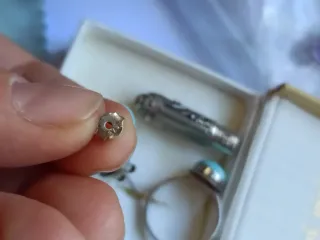 Lote Plata 925: Anillo, Pendientes y Colgante'