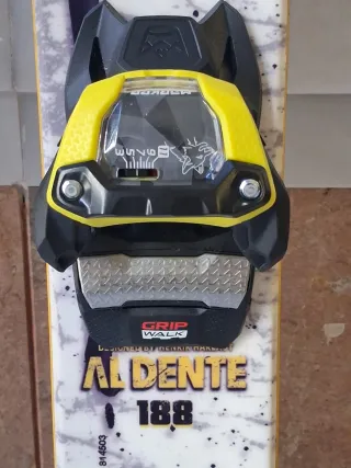 Esquís Armada Aldente 188 con fijación