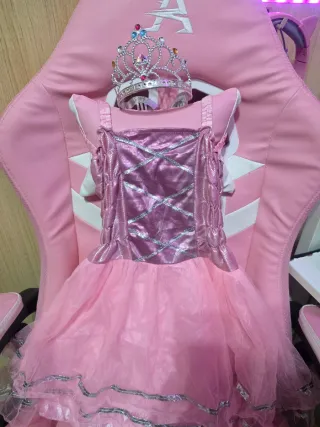 Disfraz Princesa Rosa Tul