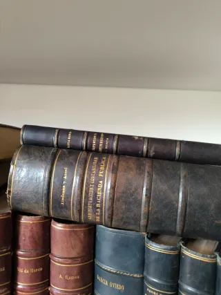 Libros de Derecho antiguos/Decoración 8-10€ unidad