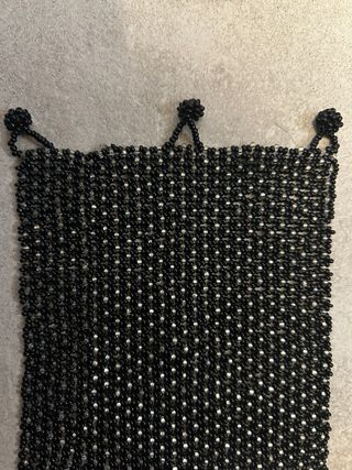 2 bracciali neri fatti a mano