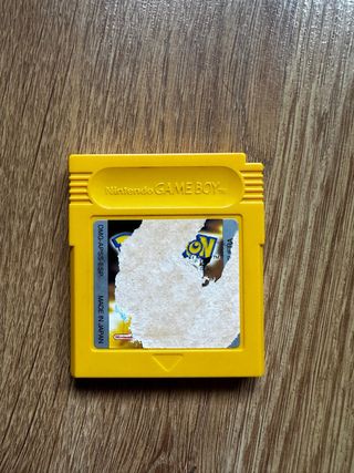 Pokemon Amarillo Pikachu Game Boy