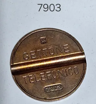 Raro gettone Telefonico IPM 7903