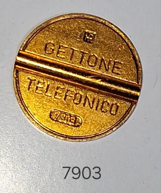Raro gettone Telefonico IPM 7903