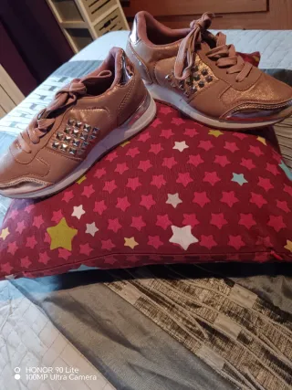 Zapatillas rosas mujer talla 38