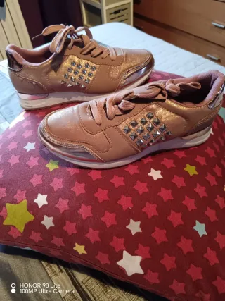 Zapatillas rosas mujer talla 38