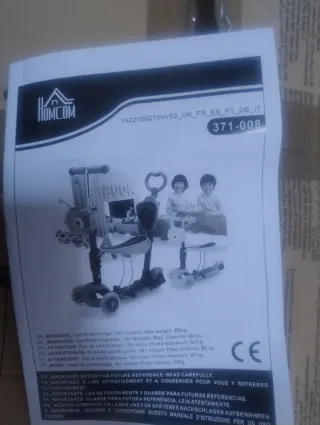 Patinete Evolutivo 5 en 1 Azul