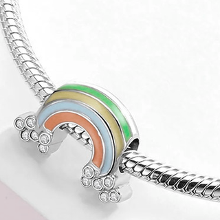 Charm Arcoíris Plata 925