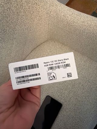 Xiaomi Redmi 13C 5G 128GB Negro