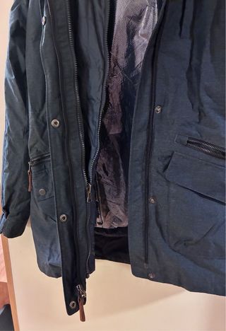 Parka Columbia 3 en 1 Talla XS Azul