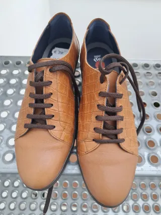 Zapatos NOTTON Marrones Piel Cocodrilo