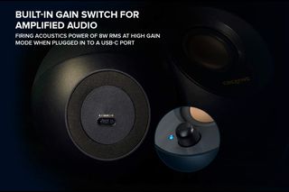 Creative Pebble V2 – Altavoces escritorio con alim