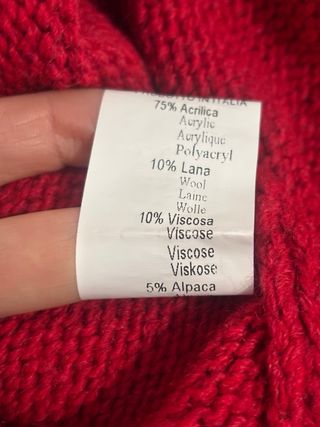 Jersey Rojo Oversize