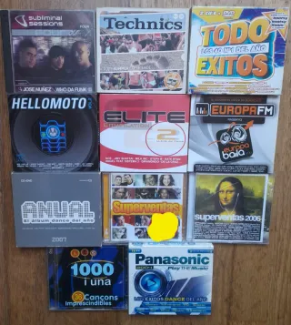 Pack 5 CDs Dance y Electrónica