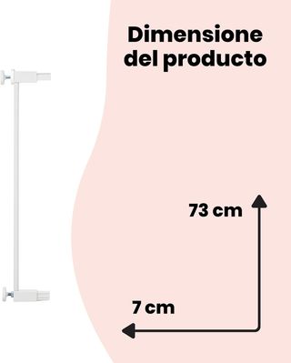 Safety 1st Easy Close Extensión Barrera Metálica 7