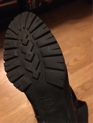 Botas de piel mujer.