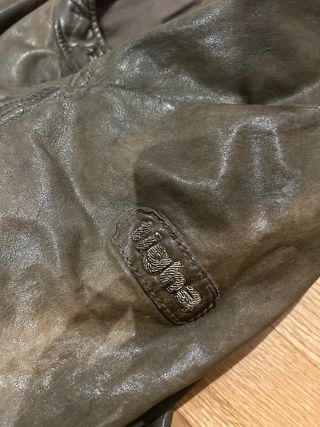 Chaqueta de cuero Tigha mujer