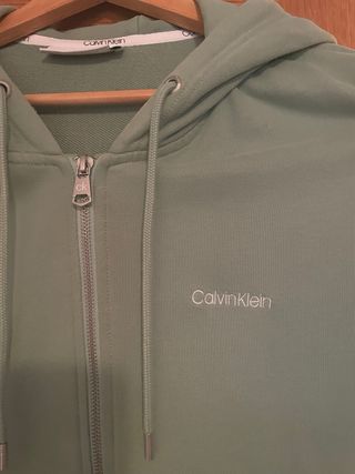 Sudadera Calvin Klein Verde Talla L