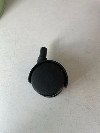 Ruedas giratorias de plástico