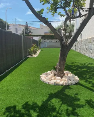 Césped artificial reciclado