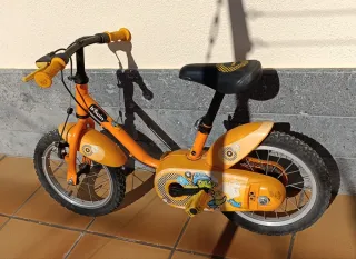 Bicicleta infantil 3-5 años naranja