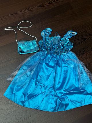 Costume Principessa Neve Azzurro
