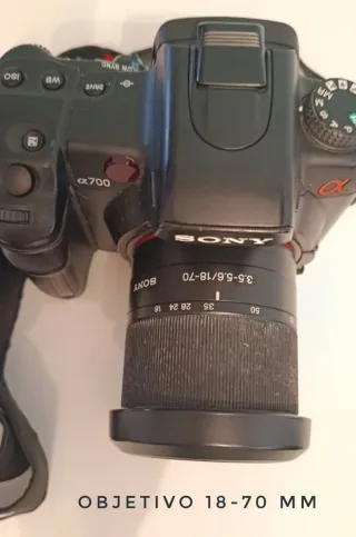 Cámara Sony Alpha 700
