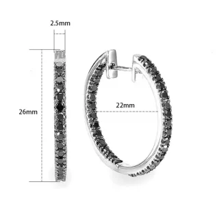 Collar Cruz Brillante Plata