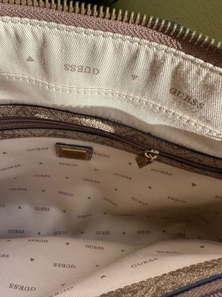 Bolso Guess Beige y Marrón