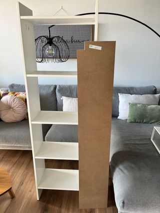 Estantería BAGGEBO IKEA Blanca 50x25x160