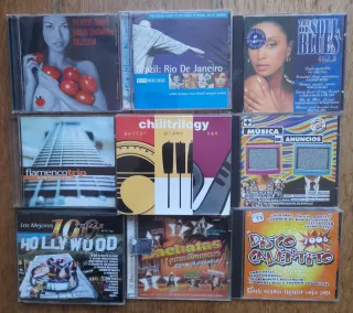 Pack 6 CDs Música Variada