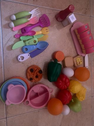 Cocina Infantil de Juguete con Accesorios