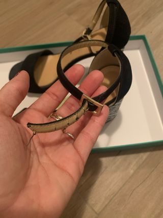 Sandali Kocca neri e multicolor