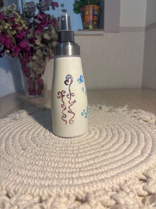 Obra de arte única acrílico sobre cristal