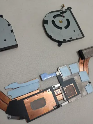 Dissipatore termico + ventole Dell XPS 15 (9500)