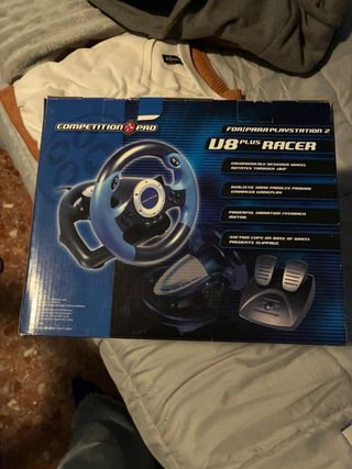 Volante U8 Plus Racer PS2 Competition Pro