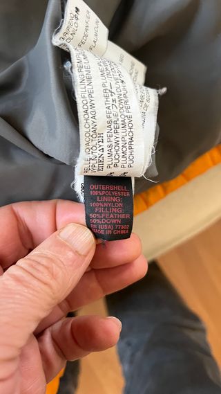 Anorak plumífero ZARA Talla M