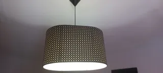 5 Lámparas Colgantes Blancas