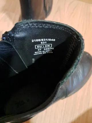 Botas altas negras
