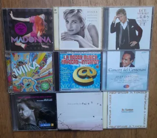 Lote 6 CDs Varios Artistas Pop Rock New Age